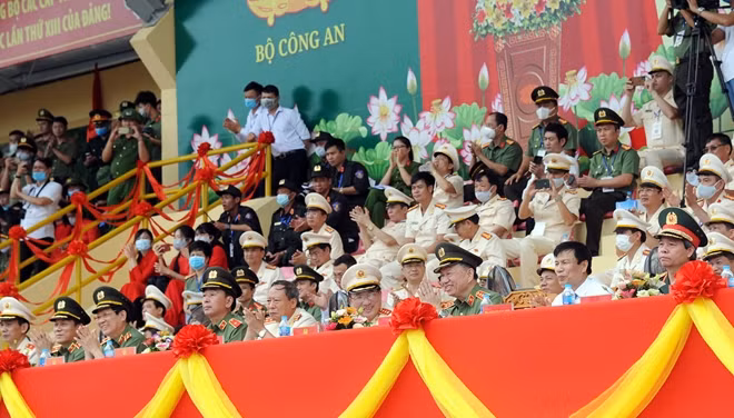 Bộ trưởng Tô Lâm và các đại biểu tham dự Đại hội.