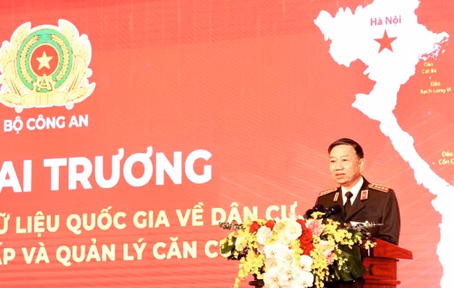 Bộ trưởng Tô Lâm phát biểu tại buổi tổng duyệt.
