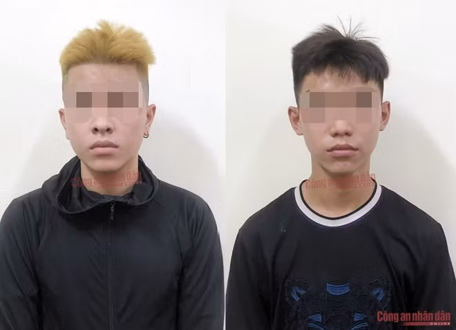 V.P.L và H.Đ.A tại Cơ quan CSĐT.