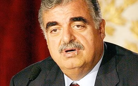 Cố thủ tướng Rafiq Hariri.