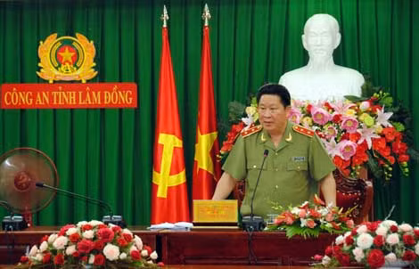 Thứ trưởng Bùi Văn Thành phát biểu chỉ đạo tại buổi làm việc.
