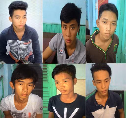 6 đối tượng trong băng cướp hàng loạt tại vùng ven Sài Gòn