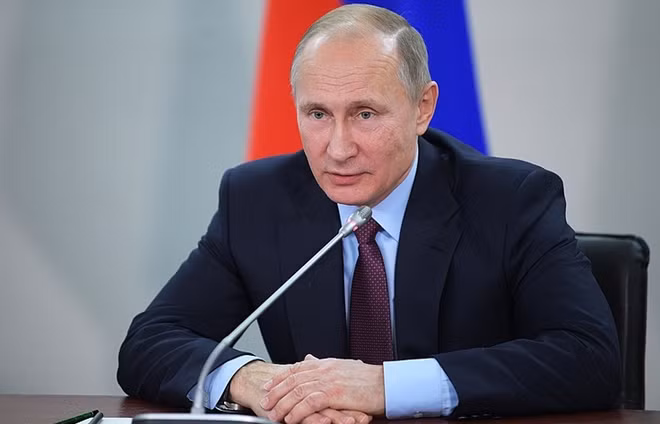 Tổng thống Nga Vladimir Putin. Ảnh: Thông tấn TASS