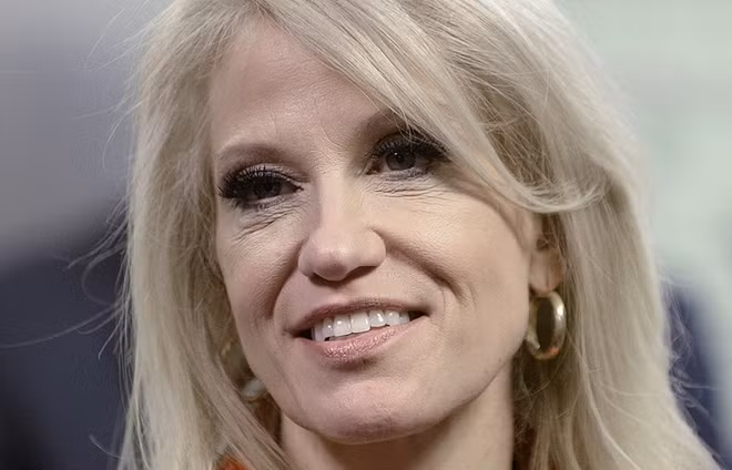 Bà Conway cố vấn cấp cao của Tổng thống Mỹ Donald Trump (Ảnh: EPA)