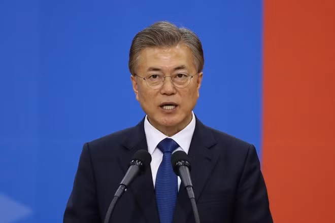 Tổng thống Hàn Quốc Moon Jae In (Ảnh: Getty Images)