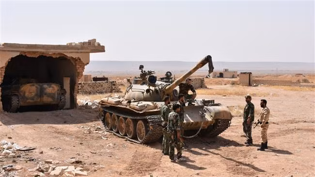 Quân đội Syria đã giải phóng khu công nghiệp dầu mỏ al Deilaa khỏi IS. Ảnh: Press TV