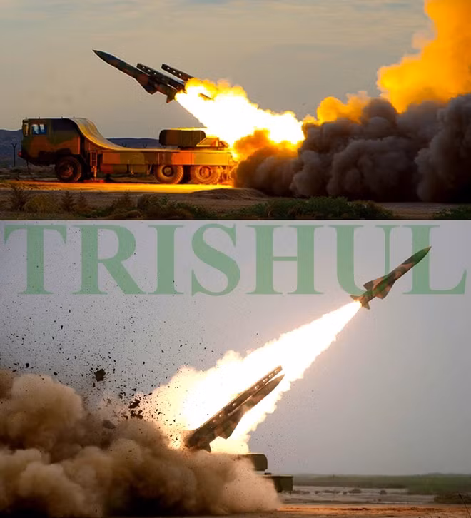 Tên lửa Cheongung khai hỏa cuộc tập trận bắn đạn thật. Ảnh: Trishul