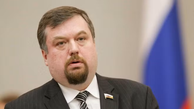 Nhà lập pháp Nga Anton Morozov. Ảnh: RIA Novosoti