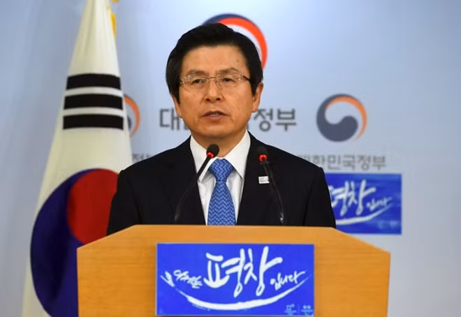 Tổng thống tạm quyền Hàn Quốc Hwang Kyo Ahn