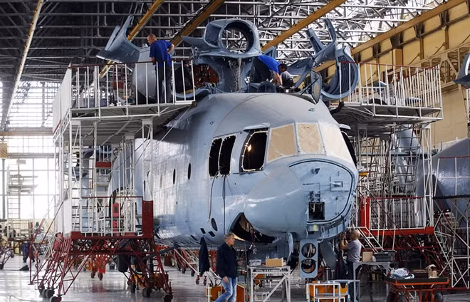 Nga đang phát triển trực thăng quân sự mới Mi-26TV2