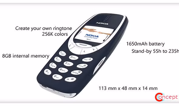 Nokia 3310 mới cùng với công nghệ mới và đậm chất thể thao