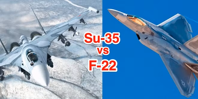 Cuộc đua "thống trị bầu trời" giữa Su-35 và F-22 vẫn đang "nóng bỏng"