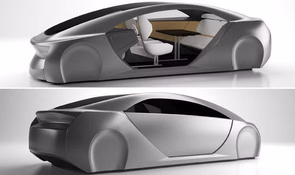 Mẫu xe Autonomous Cabin của Panasonic