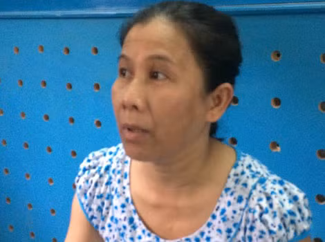 Đối tượng Nguyễn Thị Thương.