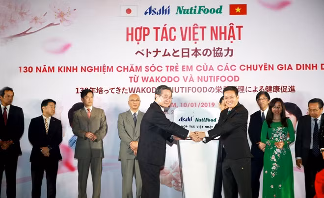 NutiFood liên danh với tập đoàn hàng đầu về thức ăn trẻ em của Nhật