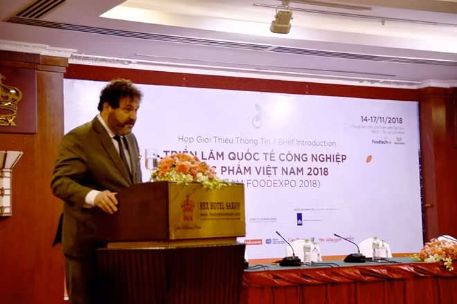 Ông Carel Richter - Tổng lãnh sự quán Hà Lan tại TP Hồ Chí Minh