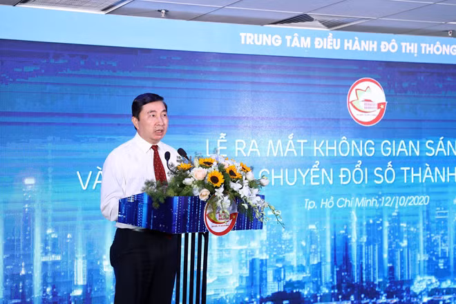 Ông Nguyễn Thanh Nam – Phó Tổng Giám đốc Tập đoàn Viettel phát biểu tại buổi lễ.