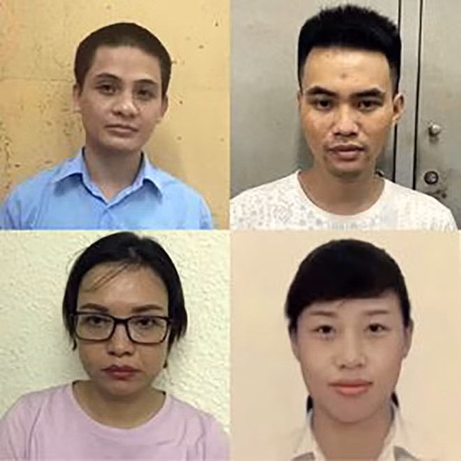 Các đối tượng.