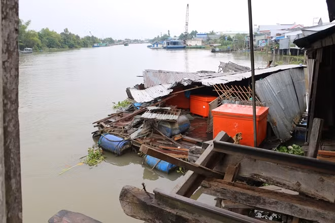 Hiện trường vụ tai nạn.