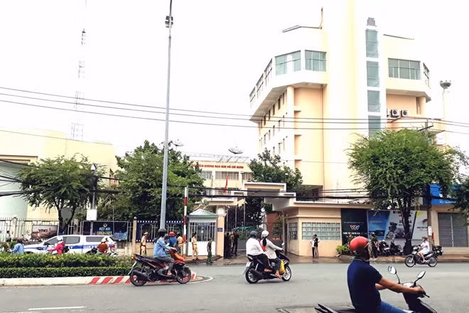 Hiện trường vụ việc.