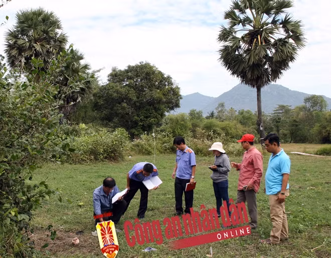 Hiện trường vụ án.
