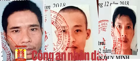 Từ trái qua lần lượt là Trần Quốc Quân, Nguyễn Văn Hân, Nguyễn Duy Minh. Từ trái qua lần lượt là Trần Quốc Quân, Nguyễn Văn Hân, Nguyễn Duy Minh.
