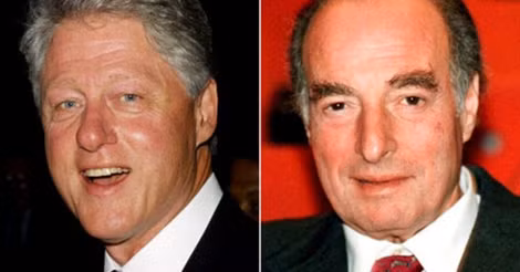Marc Rich (phải) là một trong những nhà tài trợ lớn cho Thư viện Tổng thống Bill Clinton.