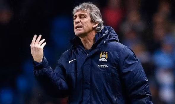 HLV trưởng Man City, ông Pellegrini . Ảnh: Reuters.