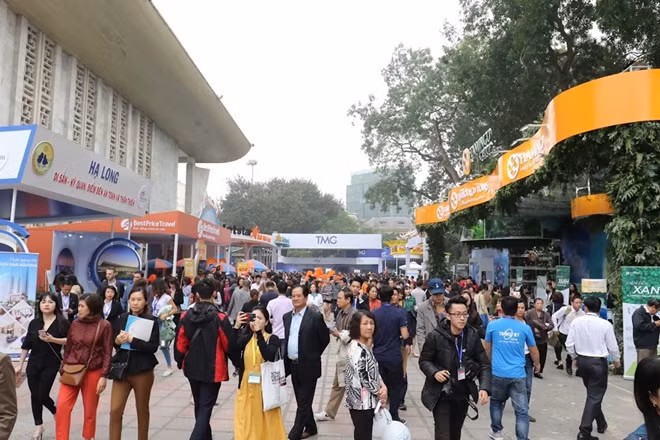 Có 18.000 tour giảm giá đặc biệt giới thiệu tại hội chợ