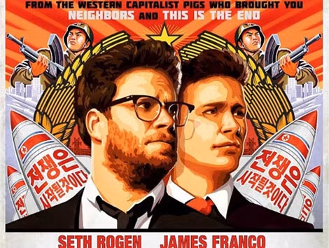 Poster phim “The interview”. Poster phim “The interview”.