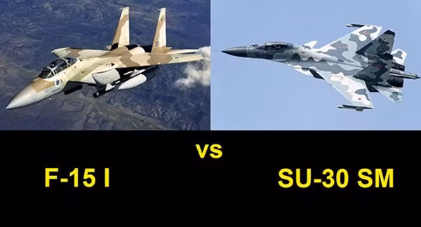 2 nhóm máy bay chiến đấu F-15 Israel và Su-30 Nga suýt xảy ra va chạm vào ngày 20-4 ở Syria.