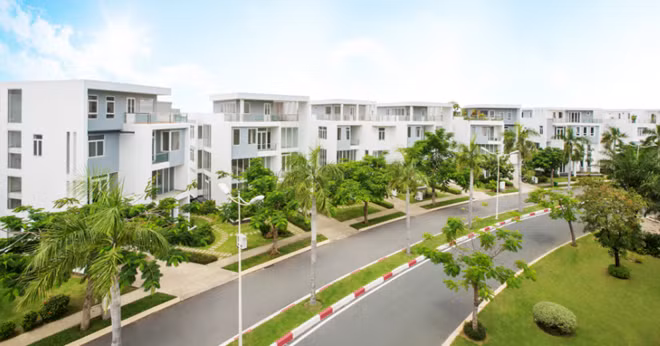 Các tiện ích nội khu, cơ sở hạ tầng, dịch vụ bên trong khu đô thị đã đi vào hoạt động