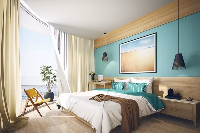 80% số lượng căn hộ Ocean Gate có tầm nhìn hướng biển