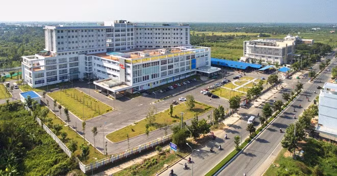 Bệnh viện Nhi đồng Cần Thơ, nơi tiếp nhận điều trị bệnh TCM cho các bệnh nhi trong vùng.