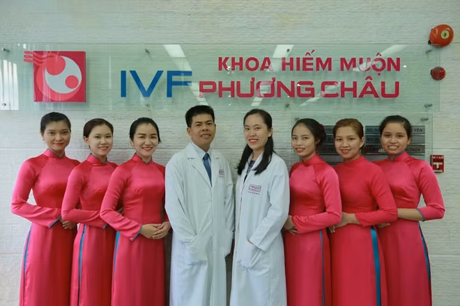 Đội ngũ y, bác sỹ Khoa hiếm muộn - Bệnh viện quốc tế Phương Châu.