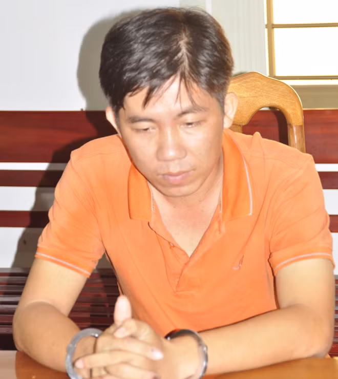 Đối tượng Phong, kẻ sát hại chị Điệp, cướp tài sản rồi ném xác xuống sông phi tang.
