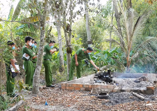 Nơi phát hiện đám cháy có 1 xác chết nghi vấn là ông Một.