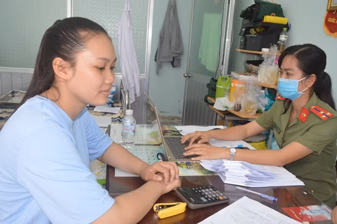 Huyền Trân đã hoàn thành các thủ tục, chờ ngày lên đường nhập ngũ.