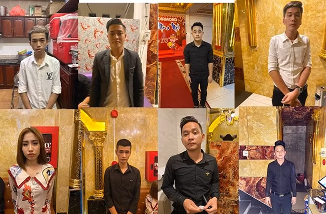 Một số đối tượng trong vụ việc.