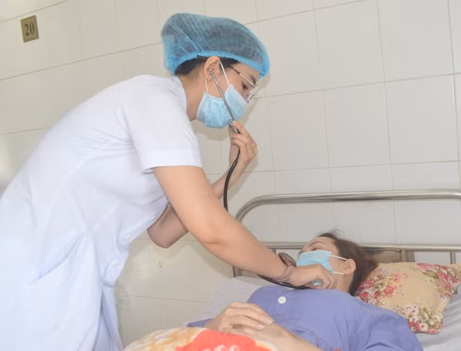 Sức khỏe của sản phụ hiện đã ổn định.