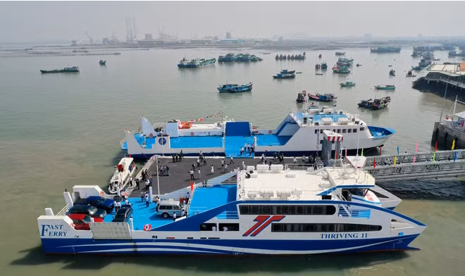 Phà biển Cần Giờ - Vũng Tàu