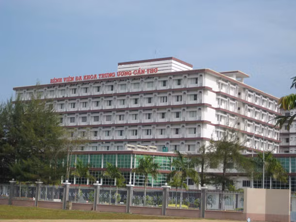 Bệnh viện ĐKTW Cần Thơ, nơi đã cứu sống 3 bệnh nhân ngưng tim, ngưng thở trong vòng 2 tháng qua.