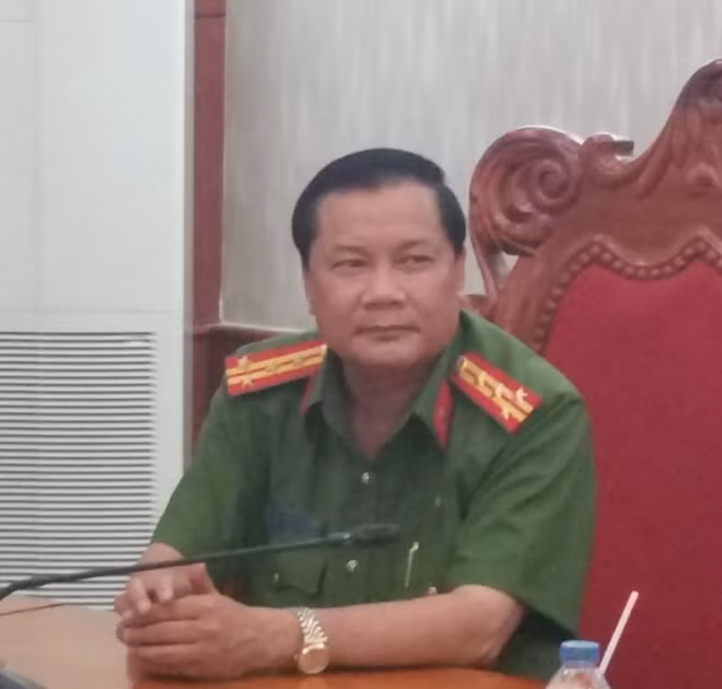 Đại tá Nguyễn Văn Thuận - Phó Giám đốc Công an TP Cần Thơ, người trực tiếp chỉ đạo triệt phá chuyên án ghi đề "khủng" vào chiều 9-9.