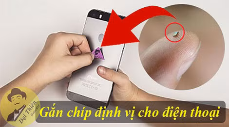 Quảng cáo thiết bị định vị siêu nhỏ gắn trên điện thoại. Quảng cáo thiết bị định vị siêu nhỏ gắn trên điện thoại.