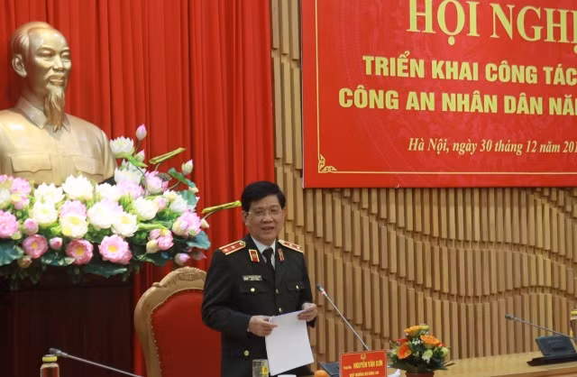 Thứ trưởng Nguyễn Văn Sơn phát biểu chỉ đạo tại Hội nghị.