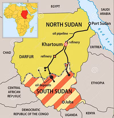 Dầu mỏ, phần “khó nói” trong mối quan hệ Sudan - Nam Sudan. Dầu mỏ, phần “khó nói” trong mối quan hệ Sudan - Nam Sudan.