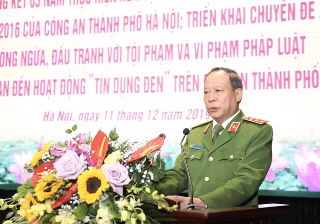 Thứ trưởng Lê Quý Vương phát biểu tại Hội nghị.