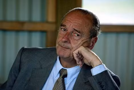 Ông Jacques Chirac. Ông Jacques Chirac.