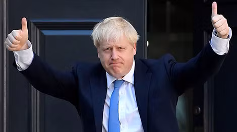 Thủ tướng Anh Boris Johnson từng tuyên bố Anh sẽ rời EU đúng thời hạn 31-10-2019 “bằng bất cứ giá nào”. Ảnh: L.G.