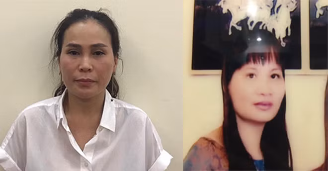 Bị can Lê Thị Thanh Thúy và bị can Nguyễn Thị Thu Thủy.